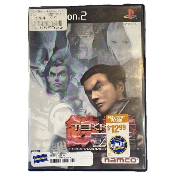 Tekken Tag Tournament PlayStation 2 PS2 CIB w/ Manual TESTED Blockbuster sticker - Picture 1 of 3